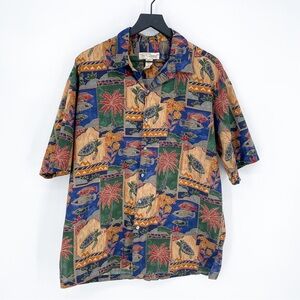 Tori Richard Marquises Cotton Lawn Shirt Men’s Large